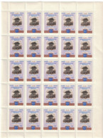 Russia 1960 Vietnam Full Sheet MNH OG - Fogli Completi