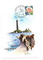 2-1-1986 Cartolina Del Lidi Di Jesolo - 1981-90: Storia Postale