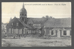 Monchy Lagache Avant La Guerre, Place De L'église (A11p27) - Other & Unclassified