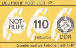 DDR  Markenheftchen SMHD 26, Postfrisch **, Mit 10x 3067, Notrufe 1986 - Folletos/Cuadernillos