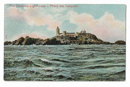 Postcard, ALDERNEY, The Casquets Lighthouse, 1907. - Alderney