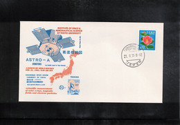 Japan 1981 Space / Raumfahrt Kagoshima Space Center Launch Of Satellite ASTRO A Interesting Cover - Asia
