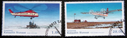 Greenland 2013  Greenland Civil Aviation History  Minr.650-51   (lot G 2557 ) - Used Stamps