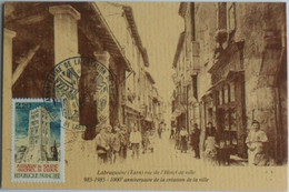 Cartes Postales  LABRUGUIERE- RUE DE L'HÔTEL DE VILLE N°  985 - 1958 - 1000° Anniversaire De La Création De La Ville - Labruguière