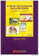 Catalogo Carte Telefoniche Telecom - 1996 N.10 - Books & CDs