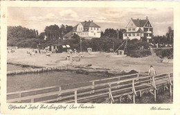 Insel POEL Wismar Bucht Mecklenburg Kirchdorf Am Strande Seesteg Mit Bademeister Gelaufen 27.7.1934 - Wismar