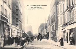 92-LEVALLOIS-PERRET- LA RUE CARNOT PRES LA RUE CHEVALLIER - Levallois Perret