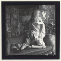 Bruce Warland: Beautiful Semi Nude Blonde*4 / Butt (Vintage Contact Print 1960s) - Unclassified