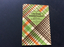 ETIQUETTE DE PARFUM  Lavande Haddingtonn AU PRINTEMPS  Paris - Etichette