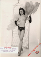 Studio W.E.Bauer - Zürich: Topless 60s Showgirl/Pin-up/Striptease - Zonder Classificatie