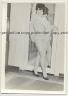 Sweet Semi Nude Female In Transparent Neglige *3 (Vintage Photo B/W ~ 1950s) - Ohne Zuordnung