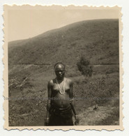 Topless African Woman Out In The Free / Congo (Vintage Photo 1940s/1950s) - Non Classificati