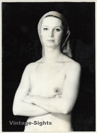 Upper Body Of Natural Nude With Headscarf (Vintage Photo Germany ~ 1960s) - Zonder Classificatie