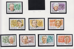 Rusland Michel-cat. 933/941 ** - Unused Stamps