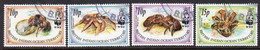 British Indian Ocean Territory BIOT 1993 Coconut Crab Set Of 4, Used, SG 132/5 (A) - Brits Indische Oceaanterritorium