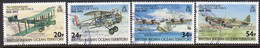 British Indian Ocean Territory BIOT 1993 75th Anniversary Of The RAF Set Of 4, Used, SG 136/9 (A) - Territorio Británico Del Océano Índico