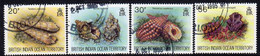British Indian Ocean Territory BIOT 1996 Sea Shells Set Of 4, Used, SG 176/9 (A) - Britisches Territorium Im Indischen Ozean