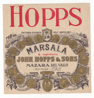 17685 " HOPPS-MARSALA-JOHN HOPPS & SONS-MAZARA DEL VALLO " - Other & Unclassified