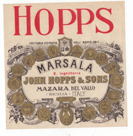 17686 " HOPPS-MARSALA-JOHN HOPPS & SONS-MAZARA DEL VALLO " - Other & Unclassified