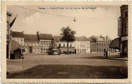 Leuze   *  Grand'Place Vue De La Rue De La Liberté (pub. Bières Diekirch - Labor) - Leuze-en-Hainaut