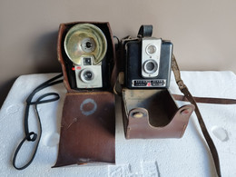 KODAK Appareil Photo Camera Brownie Flash +  Appareil Photo Brownie Starflash Camera Les 2 Dans Sa Housse Cuir D’origine - Appareils Photo