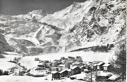 SAAS FEE ( Suisse )  - Vue Générale ( C.P.S.M. , Pt - Ft ) - Saas-Fee