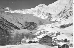 SAAS FEE ( Suisse )  - Vue Générale ( C.P.S.M. , Pt - Ft ) - Saas-Fee