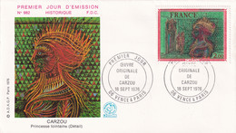 FRANCE 1976 - FDC - Carzou - Briefe U. Dokumente