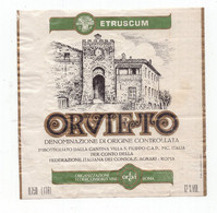 17708 " ETRUSCUM-ORVIETO " - Other & Unclassified