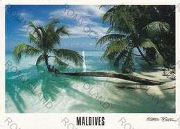 CARTOLINA  MALDIVES,ATOLI,VIAGGIATA 2003 - Maldives