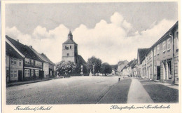 FRIEDLAND Mecklenburg Königsstrasse Nicolaikirche Belebt TOP-Erhaltung Ungelaufe - Grimmen