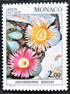 Timbre De Monaco 1983 Plants In Exotic Garden  Stampworld N° 1596 - Gebraucht