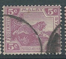 Malaisie - états Malais Fédéres- Yvert N° 59 Oblitéré     -   Ava 31710 - Federated Malay States