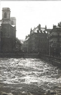 25 - DOUBS - BESANCON - Les Inondations 1910 - Carte Photo - Le Pont De Battant - Besancon