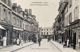 Clermont - Rue De La République - Papeterie - Magasins Commerces - Clermont