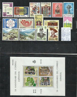 T14-LOTE SELLOS ANDORRA ESPAÑOLA, SERIES COMPLETAS MNH** - Otros & Sin Clasificación