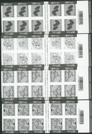 FM - Feuillet Ministériel (2005) : N°B50, 51, 52 Et 53 Carnets De Timbres-poste - Feuillets Ministériels