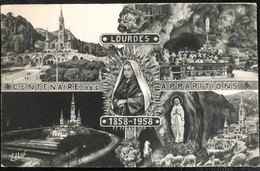 (6093) Lourdes - Centenaire Des Apparitions - Luoghi Santi
