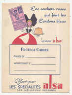 Protége Cahiers, Levure ALSA , Alsa Sticky,  Frais Fr 1.95e - Book Covers