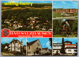 Nidda Bad Salzhausen - Mehrbildkarte 32 - Wetterau - Kreis