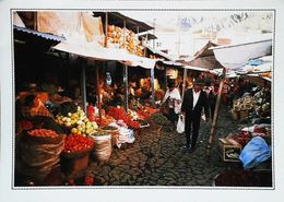 Bolivie   Le Marché Aux Légumes De La Paz    Années 80s - Bolivia