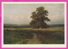 278759 / Yelabuga, Russia Painter Art Ivan Shishkin - In The Middle Of The Valley 1883 Oak-Trees Chêne Eichen (Quercus) - Arbres