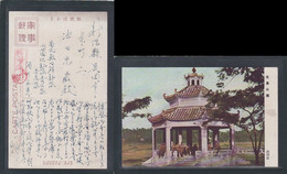 JAPAN WWII Military Wenchang Park - Hainan Island Picture Postcard South China WW2 Chine Japon Gippone - 1943-45 Shanghai & Nankin