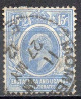 AFRIQUE ORIENTALE BRIT. ET OUGANDA 1907 O - Herrschaften Von Ostafrika Und Uganda