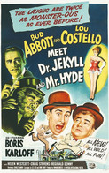 Abbott And Costello - Meet Dr-Jekyll And Mr-Hyde PHOTO POSTCARD  (agos22)rp - Afiches En Tarjetas