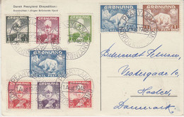 Greenland 1948 Pearyland Expedition Postcard Ca Pearyland 1 AUG 1948 (LG150) - Covers & Documents