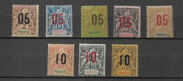 MAYOTTE   1912  CAT YT N° LOT  N* MLH - Unused Stamps