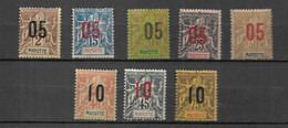 MAYOTTE   1912  CAT YT N° LOT  N* MLH - Neufs