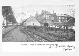 Enghien, Collège Saint Augustin, Vue Prise Du Pavé D'Ath (A11p71) - Enghien - Edingen