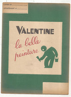 Protége Cahiers, LA BELLE PEINTURE VALENTINE ,  Frais Fr 1.95e - Copertine Di Libri